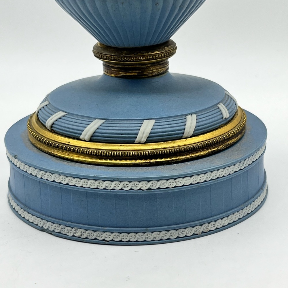 Estate Find Rare Antique Wedgwood Solid Jasper Vase 9 3/8 Inches England 1790s - Picture 11 of 13